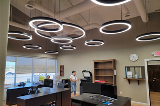 Circular Profile Light - Office Lighting in USA