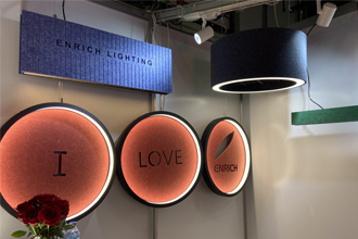 Enrich Lighting Shines Bright at 2024 Light Middle East Exhibition