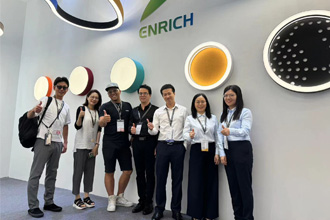 Enrich Lighting Shines at the 2024 Guangzhou International Lighting Exhibition
